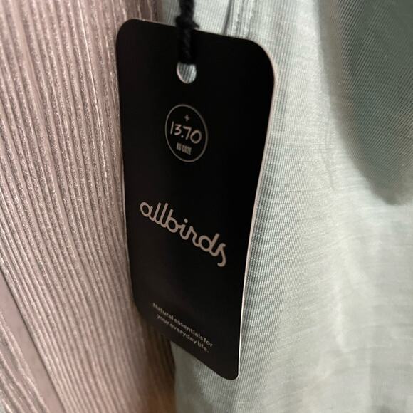 Allbirds Merino Wool Blend Natural Run Mid Layer Quarter Zip Pullover in Green - Picture 7 of 10